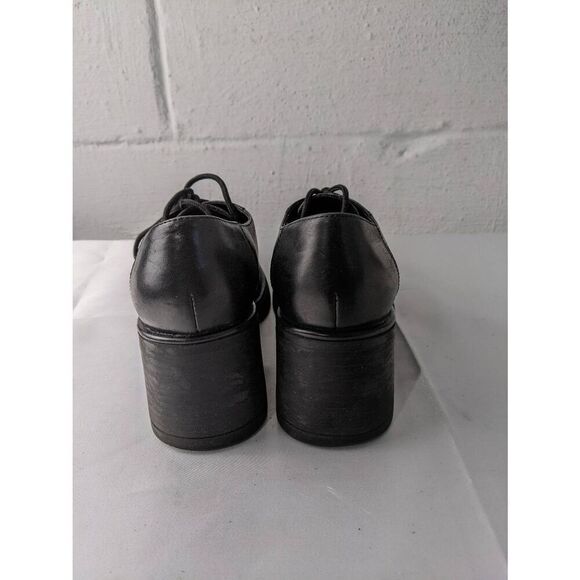 Steve Madden Y2K Steve Madden Chunky Heel Platform Lace Up Moc Toe Booties Sz 6. - Picture 4 of 10